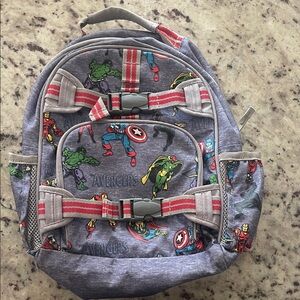 Marvel Avengers Kids Backpack - Gray and Red